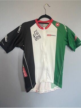 Tour of Dubai Castelli Short Sleeve Cycling Jersey size XL